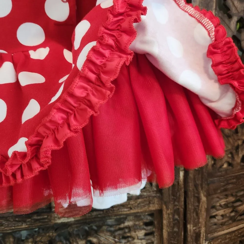 Twin Girl BUNDLE. Minnie Mouse Dresses/ Halloween Costumes, 6-9m - Picture 5 of 7